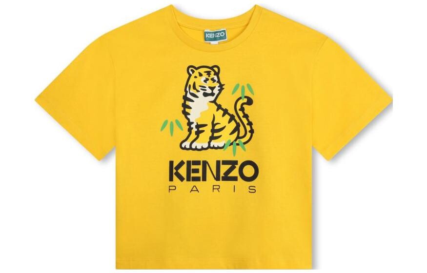 Детская футболка Kenzo, желтый