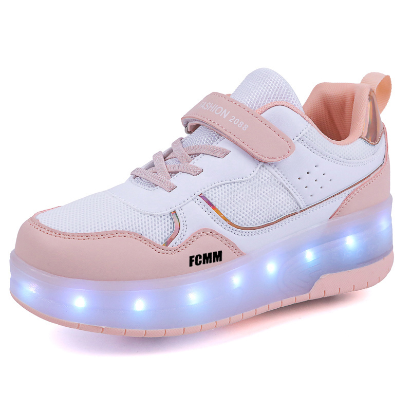 

Дышащие низкие повседневные кроссовки для детей FCMM, розовый