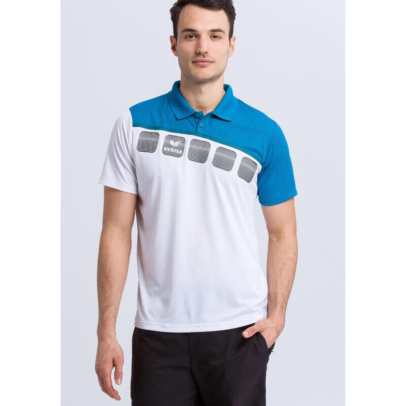 

Спортивная футболка Erima, цвет weiss/weiss/blau