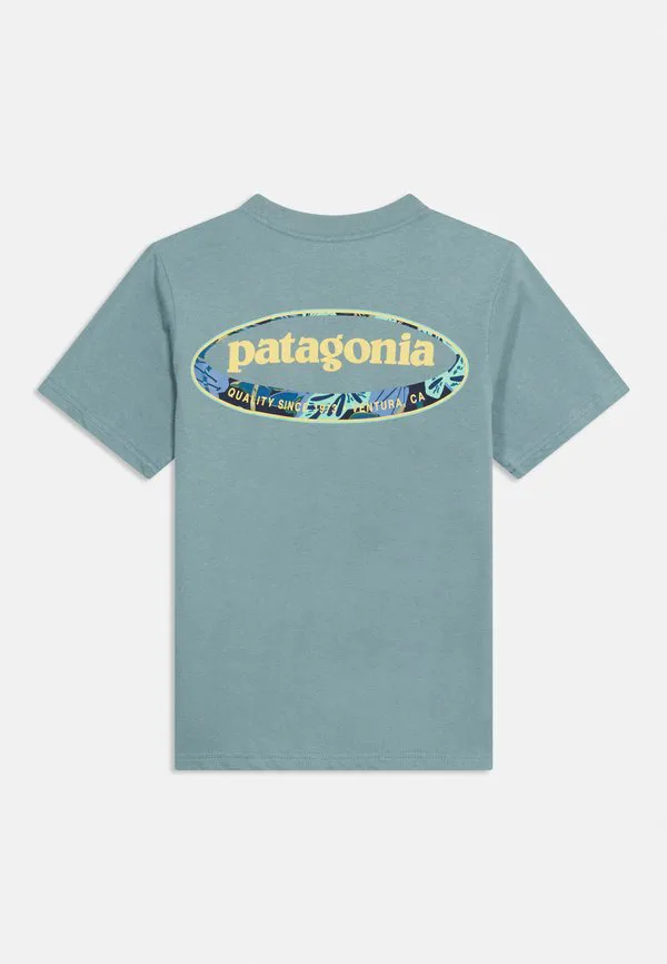 Футболка унисекс с графическим принтом Patagonia, Mint — фото 2