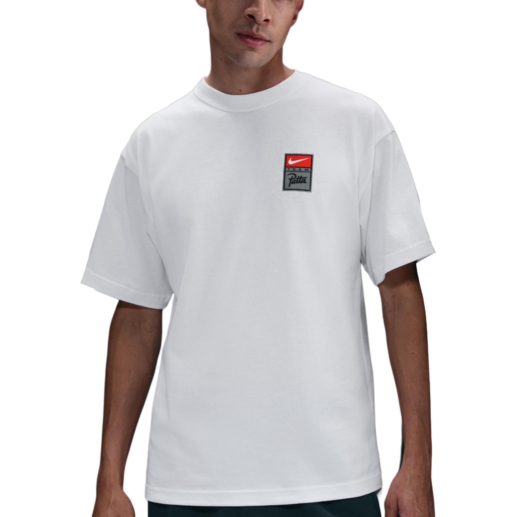 

Nike Футболка Patta X мужская белая, Белый, Nike Футболка Patta X мужская белая