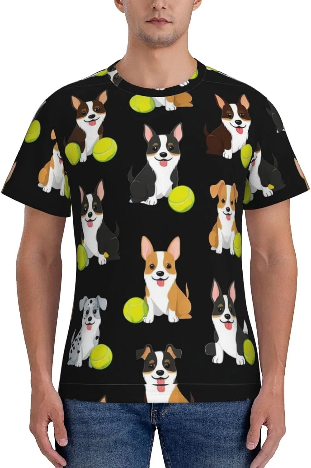 

Футболка мужская Supdreamc Slim Fit, Quick Dry & Soft для тренировок