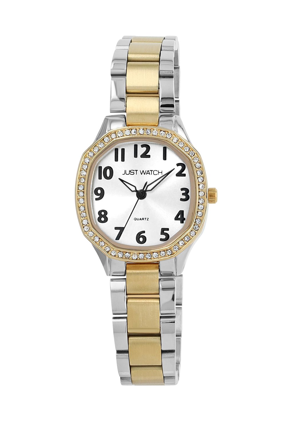 

Часы ELVA BESATZ ELEGANZ FUNKELN MODERN 3 ATM TONNEAU Just Watch, золотой