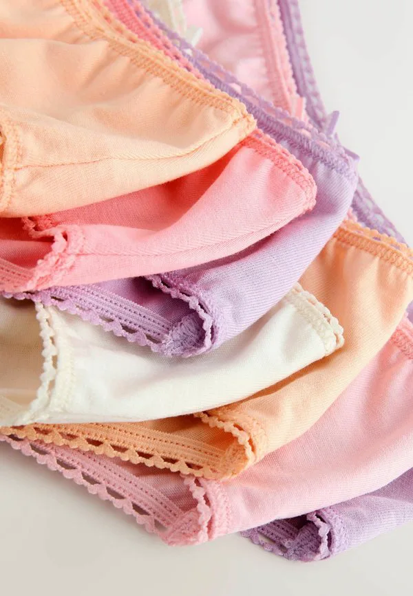7 штук в упаковке. трусы стандартного кроя. Next, Pink Orange — фото 3