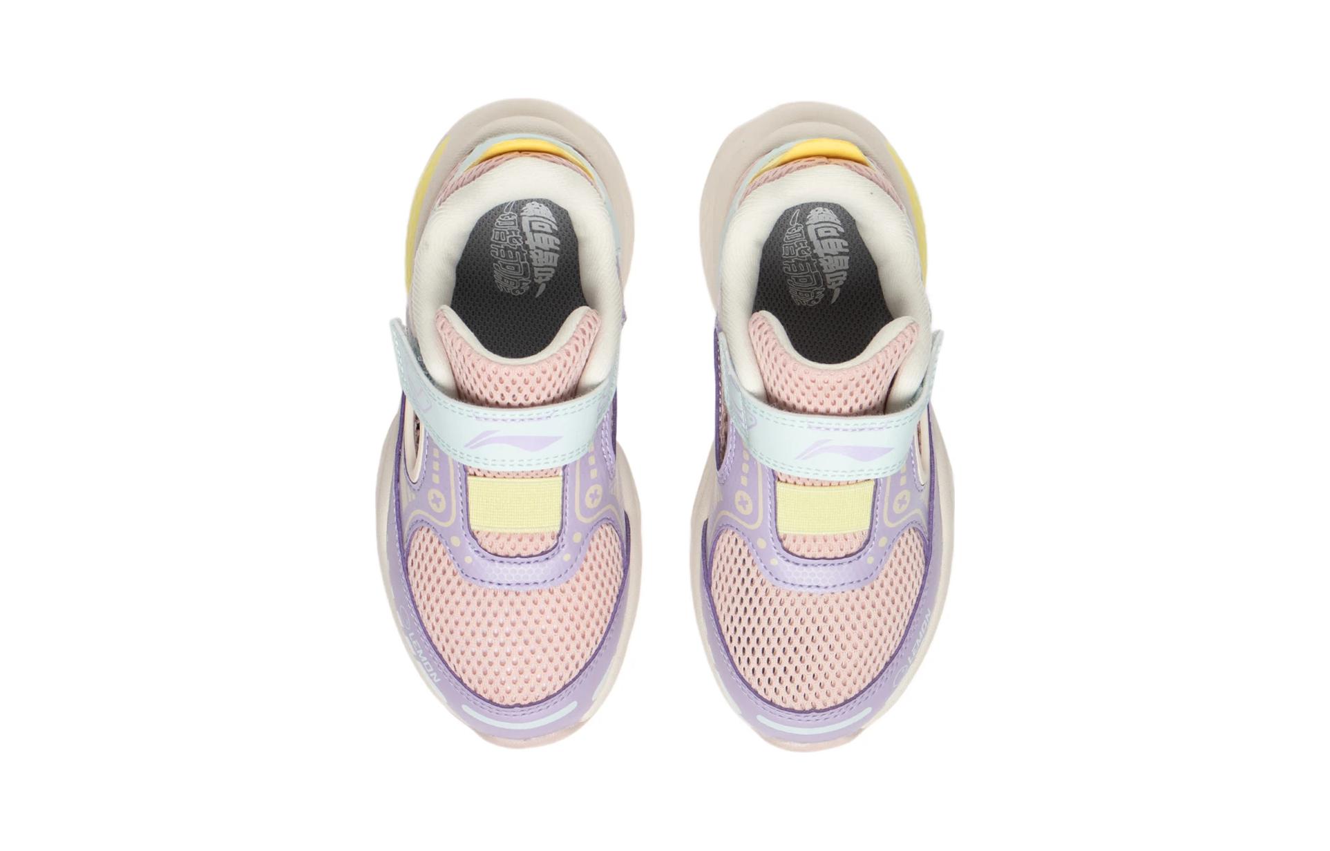 LiNing Sports Life Collection Износостойкие детские сандалии Розовый Фиолетовый Для детей 3-7 лет LINING YOUNG — фото 4