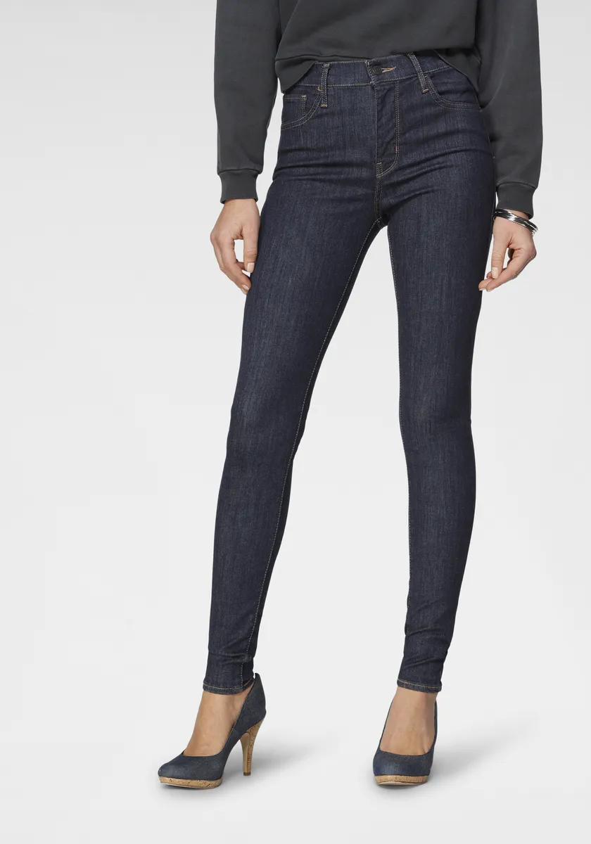 

Джинсы скинни Levi's "720 High Rise", цвет Rinsed