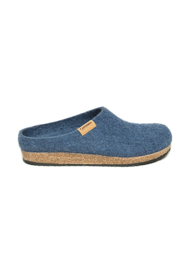 Сабо правый войлок Stegmann, цвет jeans