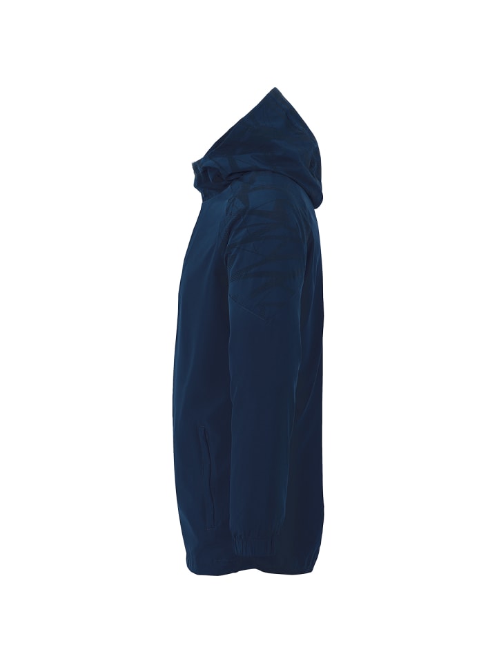 Куртка с капюшоном GOAL 25 EVO WOVEN HOOD JACKET темно-синего цвета uhlsport — фото 3