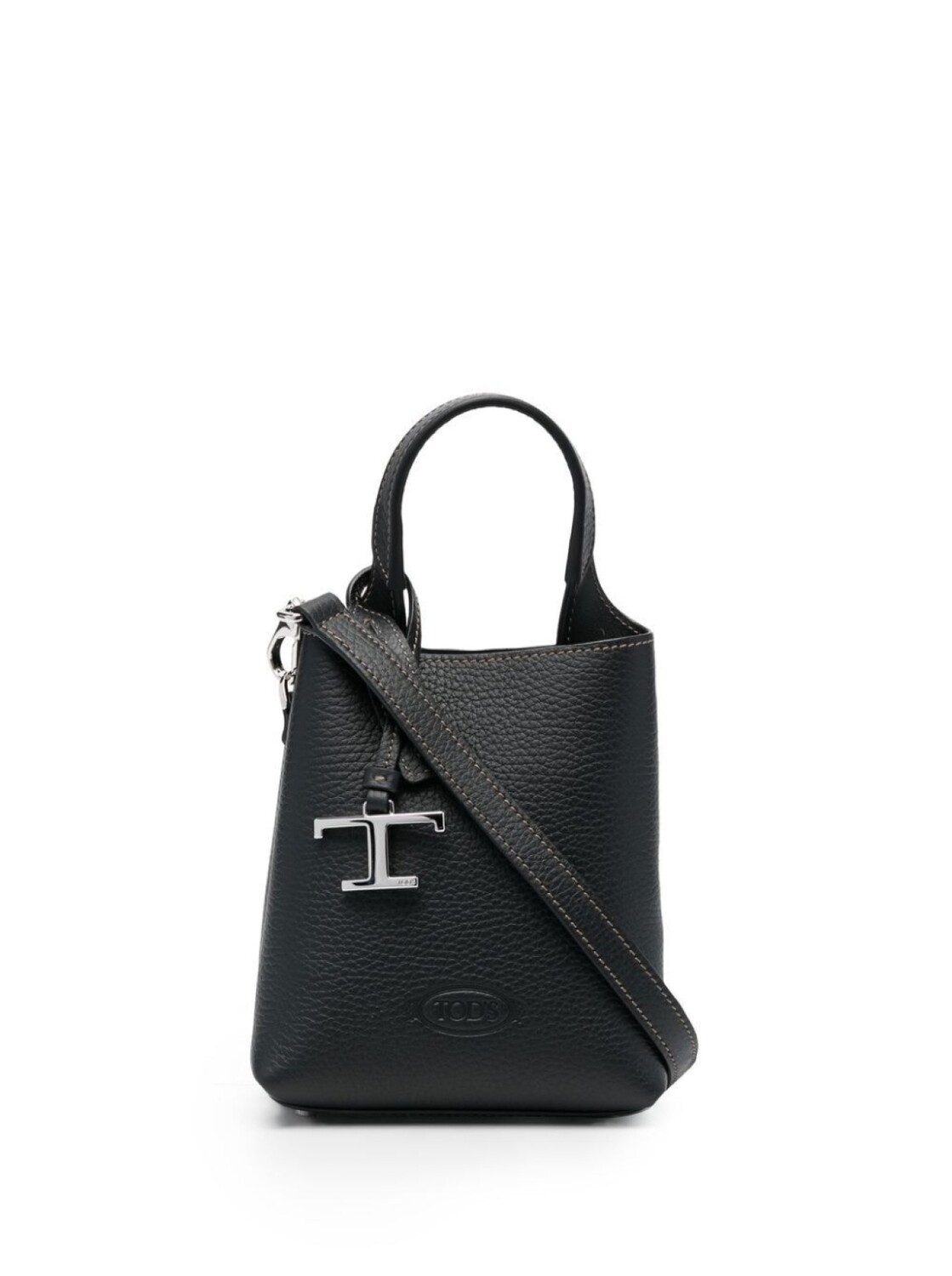 

Tod's сумка-тоут с логотипом, черный