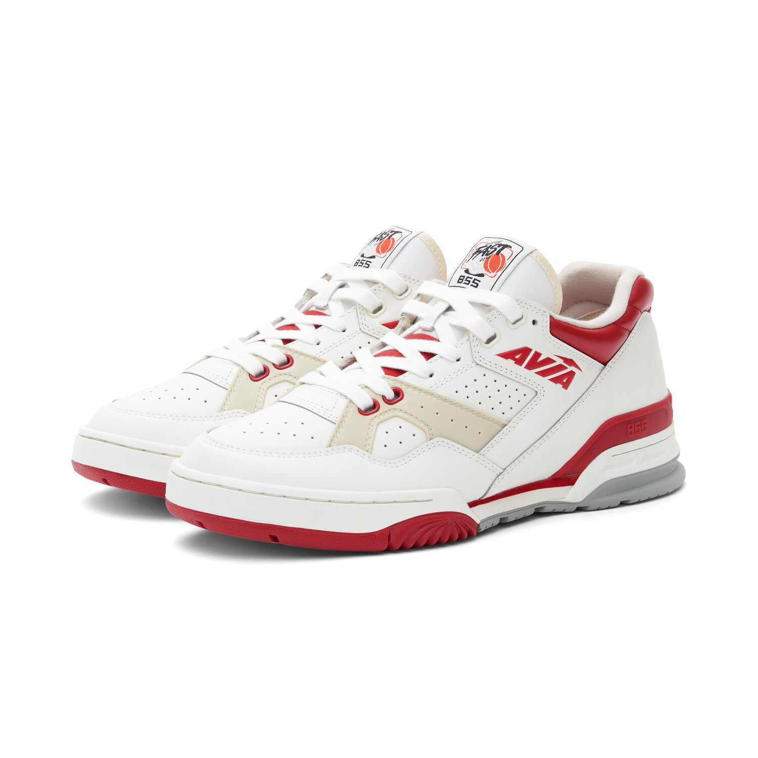 

Кроссовки Avia 855 Series Vintage Basketball Shoes Men Low-top Red, красный