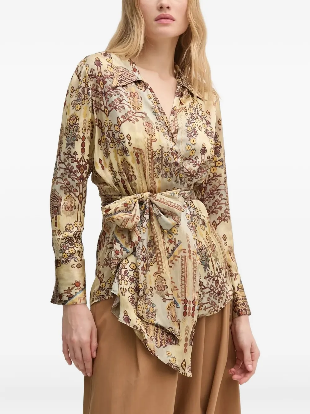 

Рубашка Renata Hoss Intropia, нейтральный