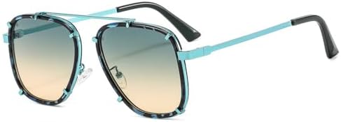 

Винтажные солнцезащитные очки для женщин, мужские солнцезащитные очки, женские ретро-очки с градиентным переходом, модные очки с защитой от УФ-излучения UV400 MTZJH, One Size