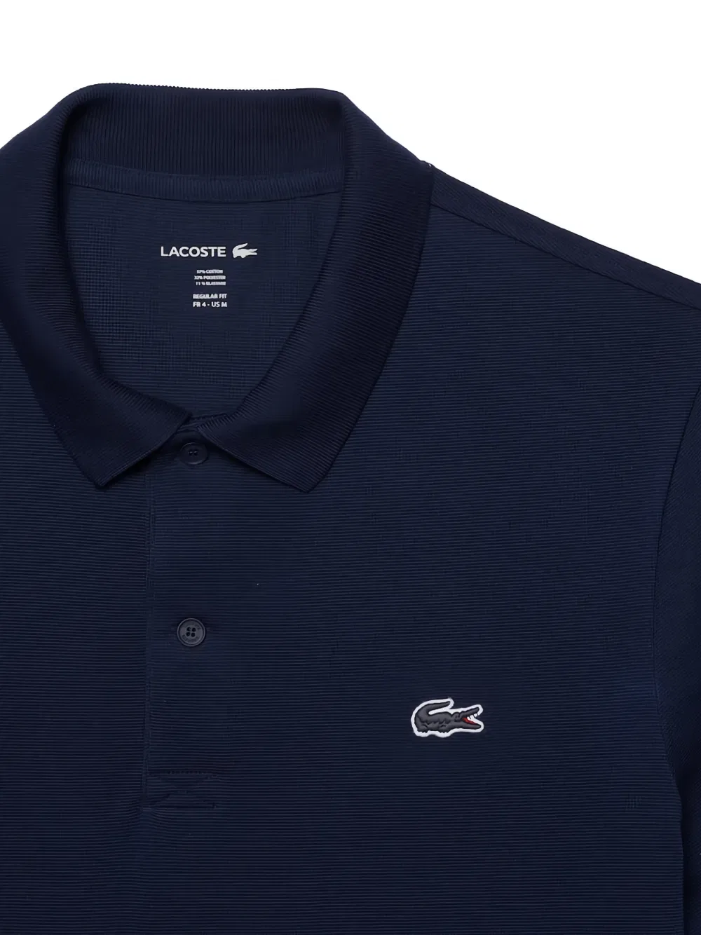 Поло-рубашка стандартного кроя с логотипом Lacoste, синий — фото 2