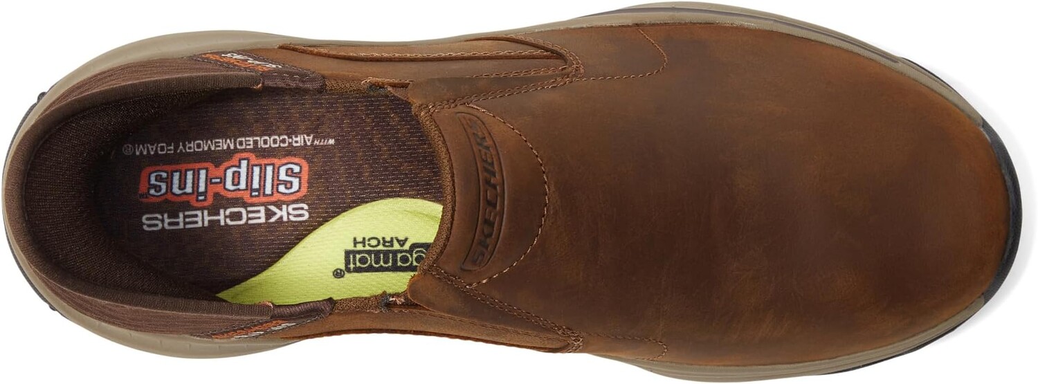 Кроссовки SKECHERS Craster Lanigan Hands Free Slip-Ins, цвет Dark Brown — фото 2