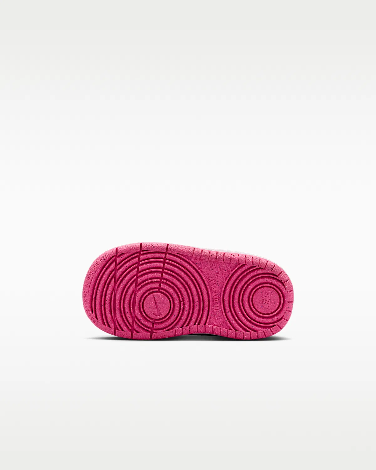 Кроссовки Nike Court Borough Low Recraft для малышей, Pink Foam/White/Hyper Pink — фото 2