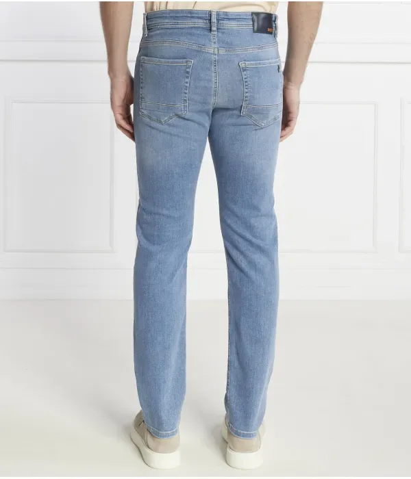 Джинсы Taber Zip BC-P skinny fit Boss Orange, синий — фото 4