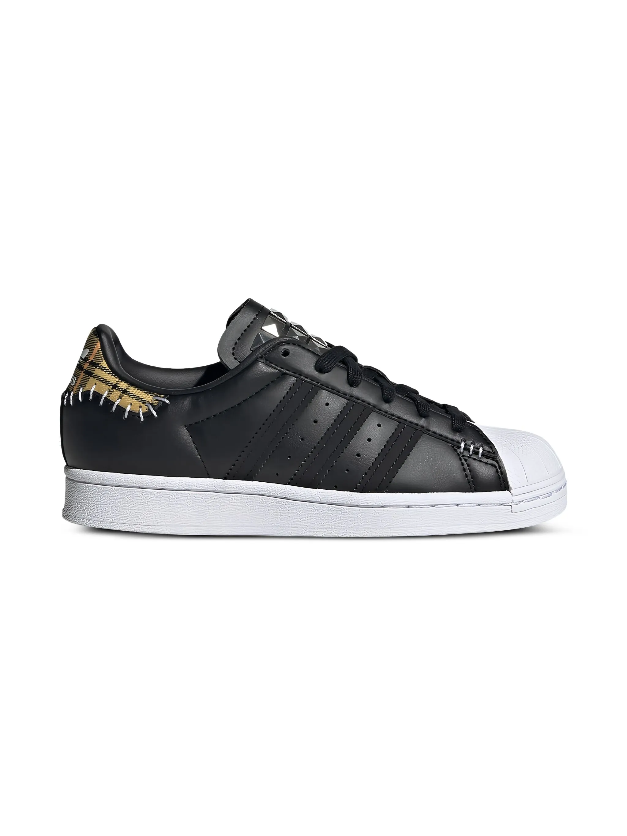 Кроссовки Superstar Punk Adidas Kids, черный — фото 2