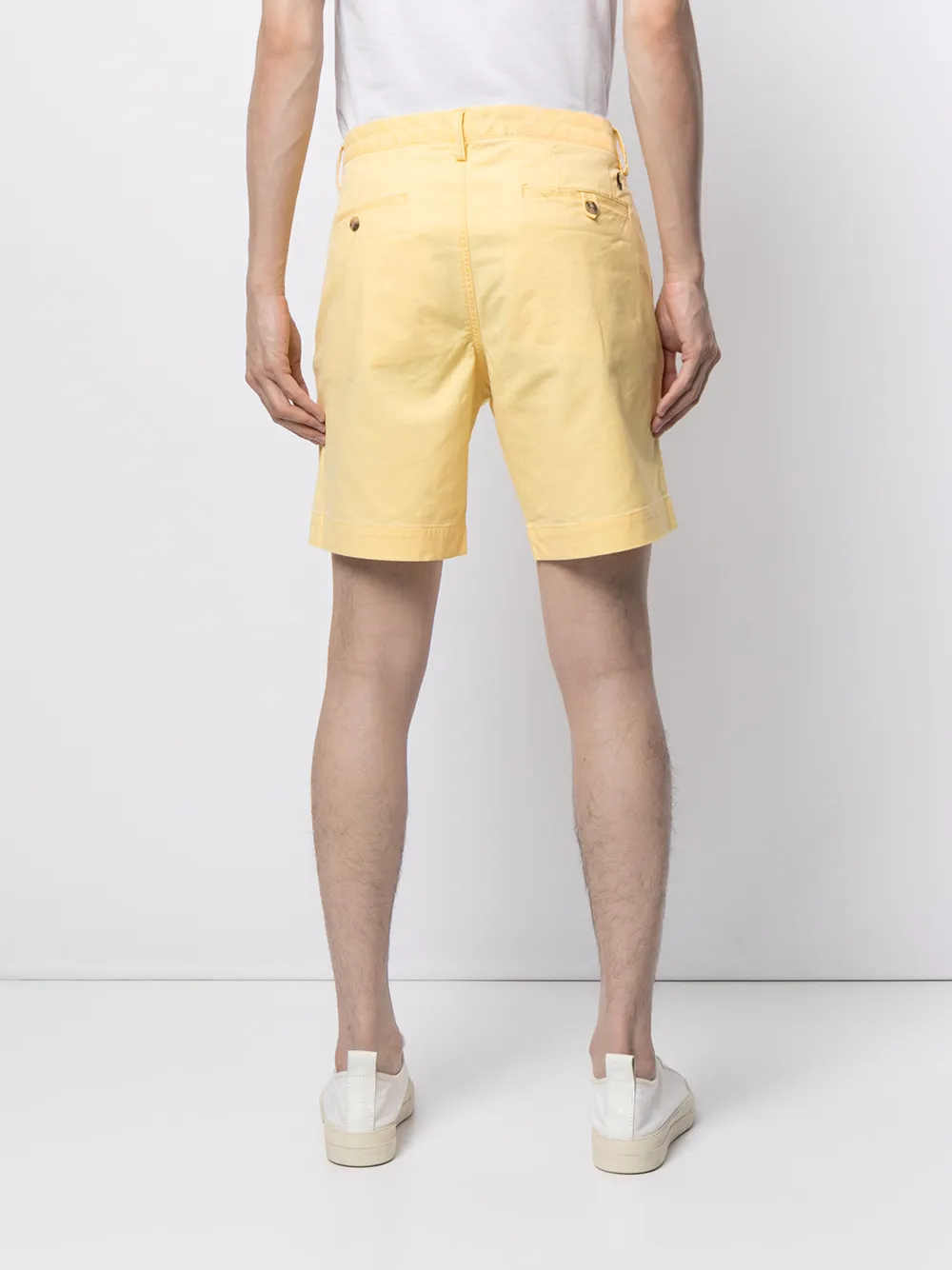 Шорты чинос прямого кроя POLO RALPH LAUREN, желтый — фото 4