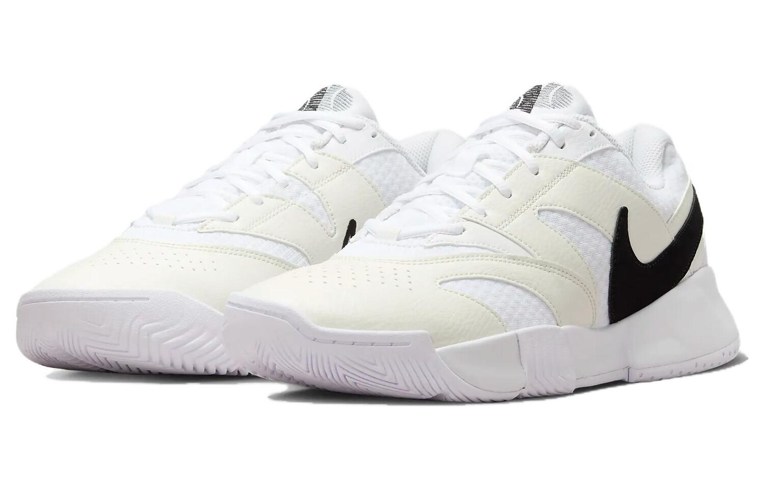 Теннисные кроссовки Nike Court Lite для мужчин, Footwear White/Arctic Night/College Burgundy — фото 3
