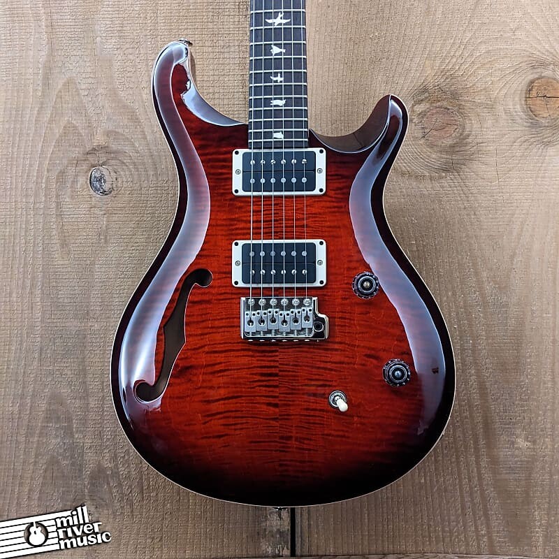 

Электрогитара Paul Reed Smith PRS CE 24 Semi-Hollow Electric Guitar Fire Red Burst w/ Gig Bag