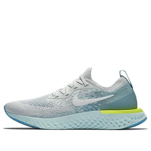 

Кроссовки epic react flyknit Nike, синий
