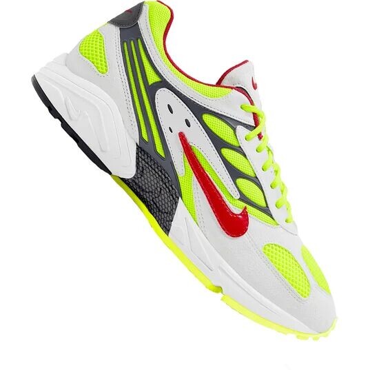 

Кроссовки Air Ghost Racer Nike, цвет Weiß/Rot/Neongelb/Dunkelgrau