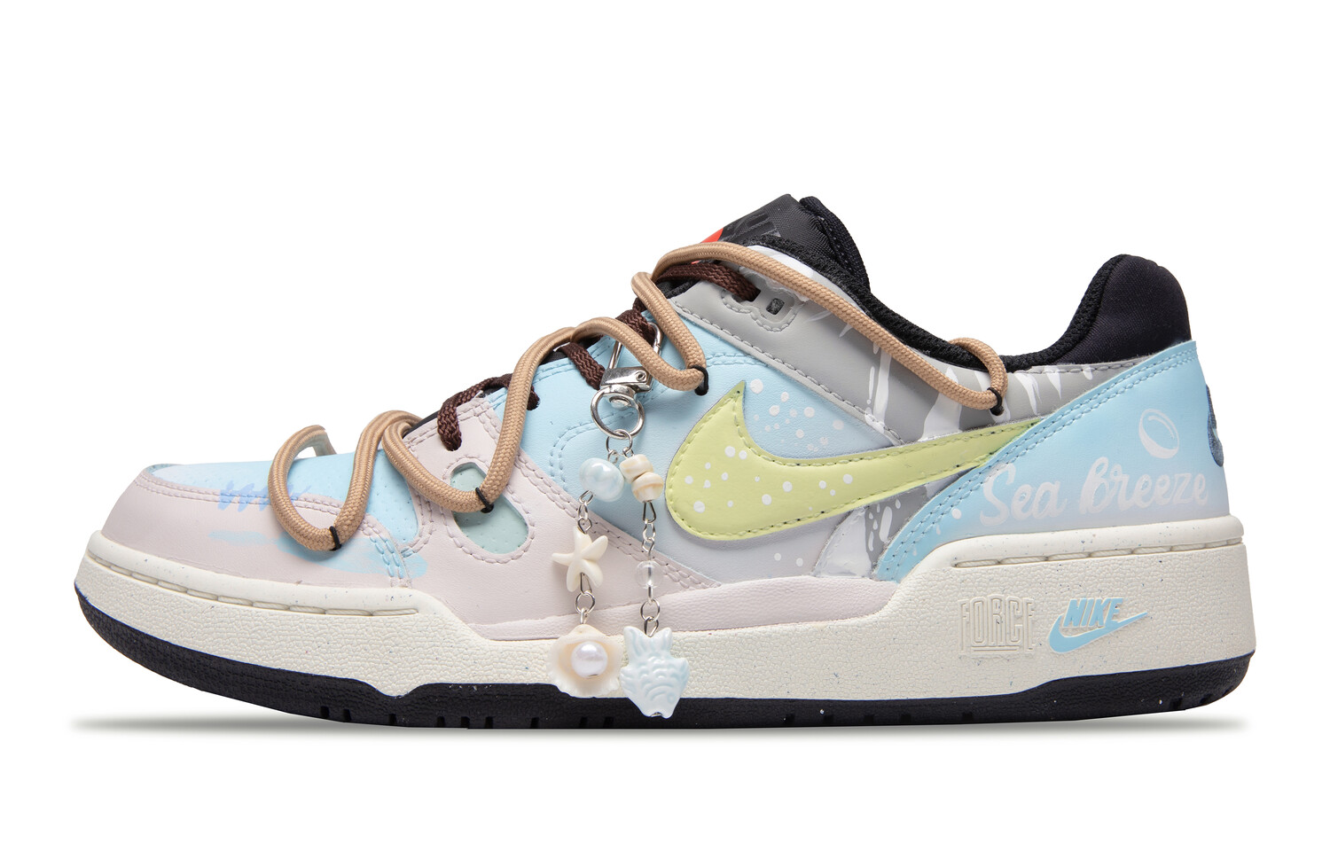 

Мужские кроссовки для скейтбординга Full Force Low с низким верхом, зеленый Nike