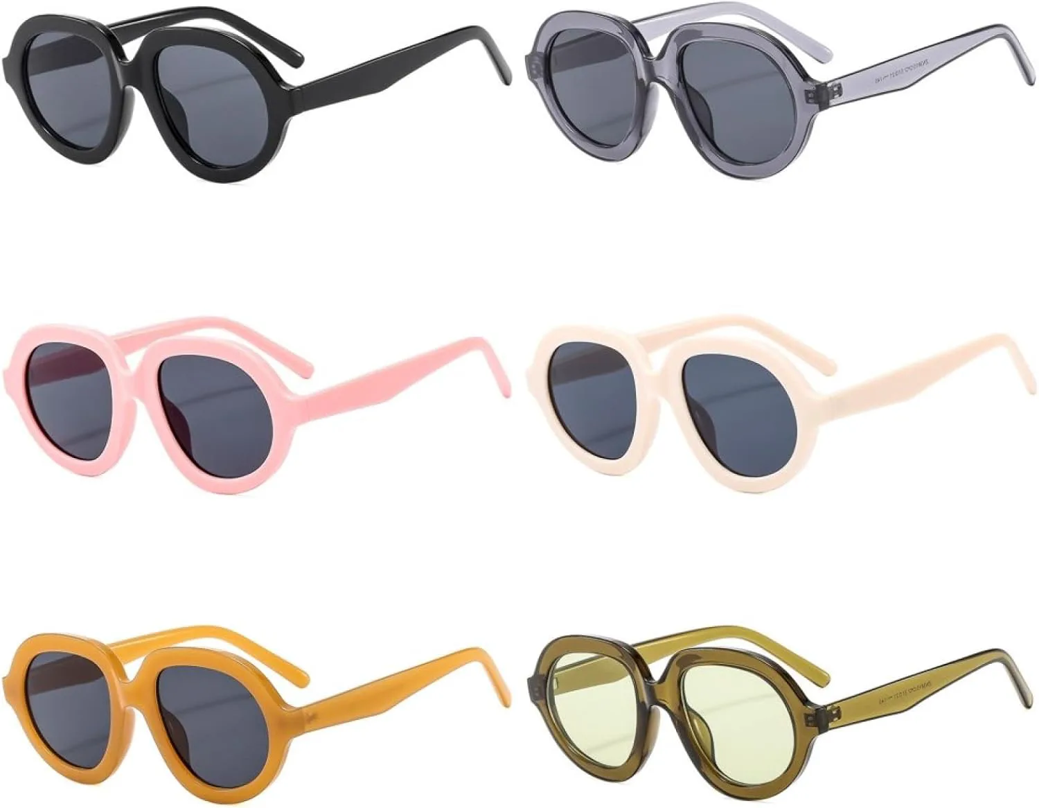 

Солнцезащитные очки с защитой от УФ-излучения UV400 | Легкая оправа | Для женщин и мужчин | Для занятий спортом на открытом воздухе и вождения DSVIGF, Black Grey