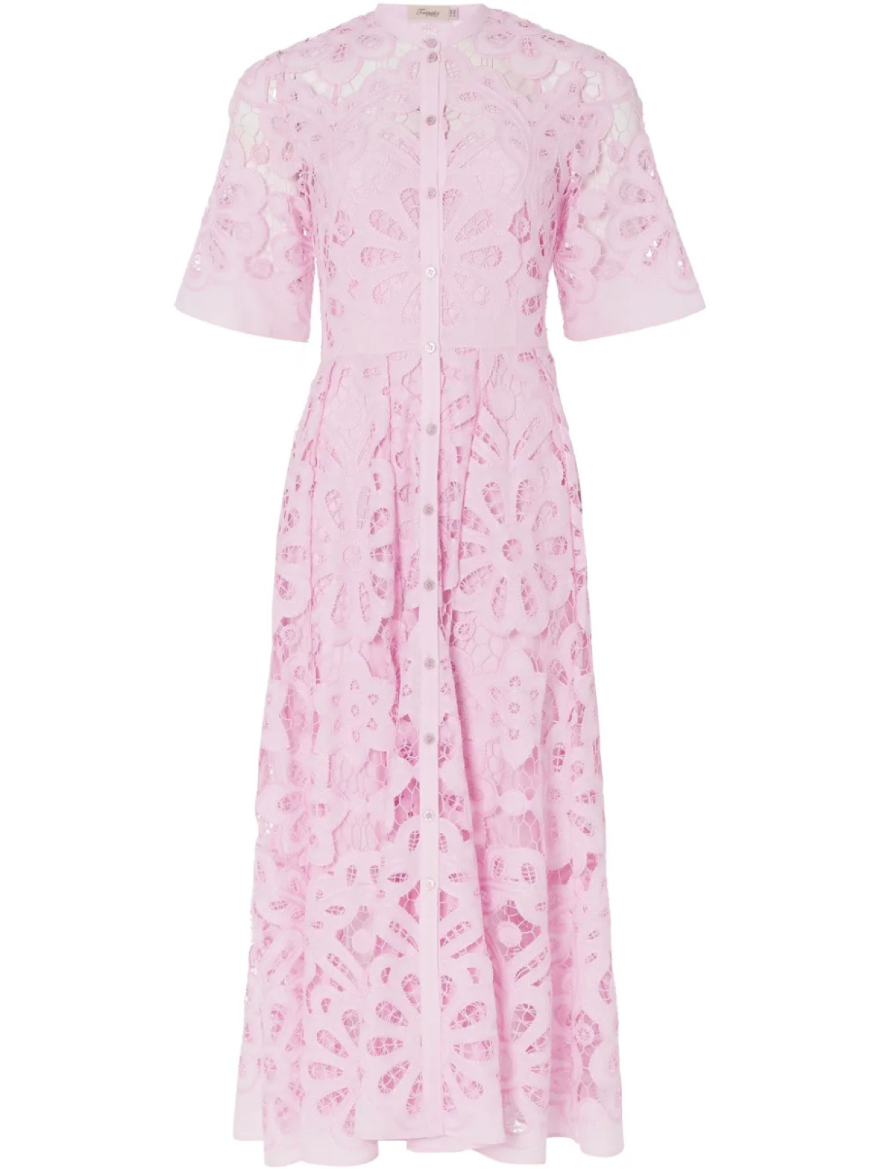 

Temperley London платье-рубашка Guinevere, розовый