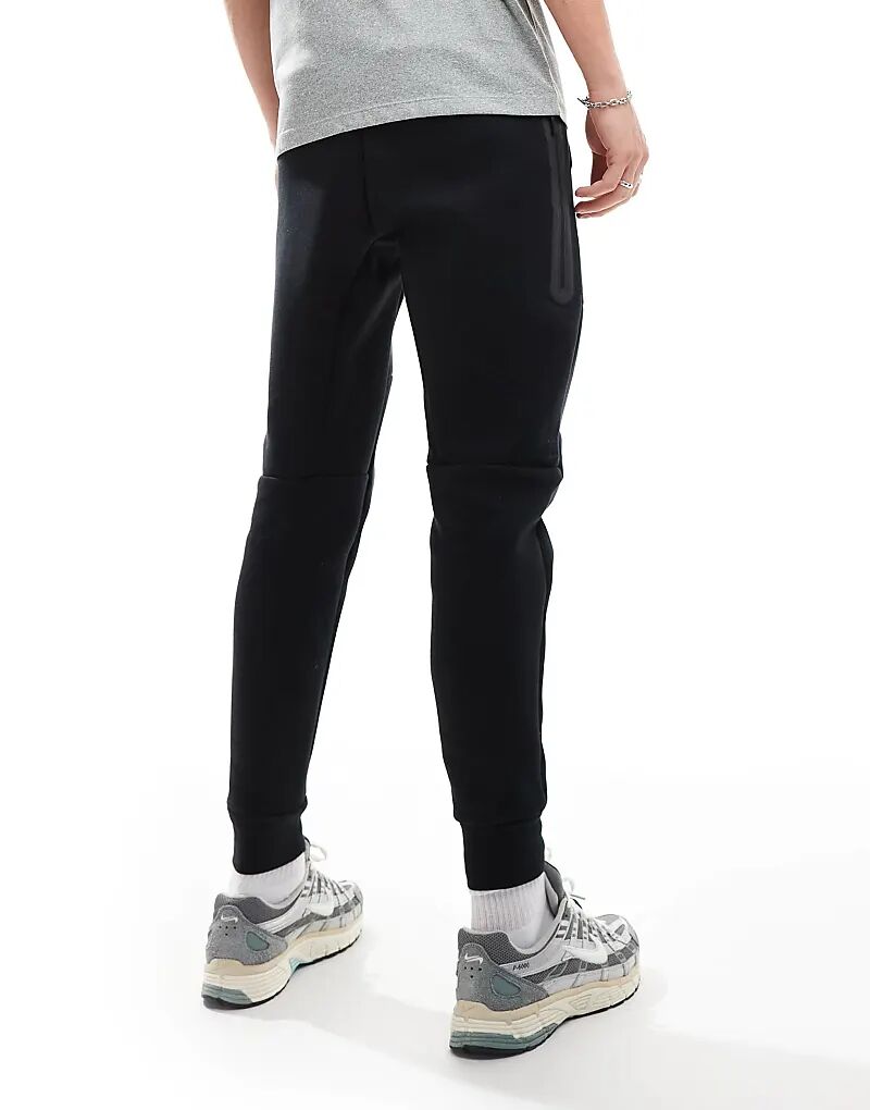 Джоггеры Tech Fleece черного цвета Nike — фото 2