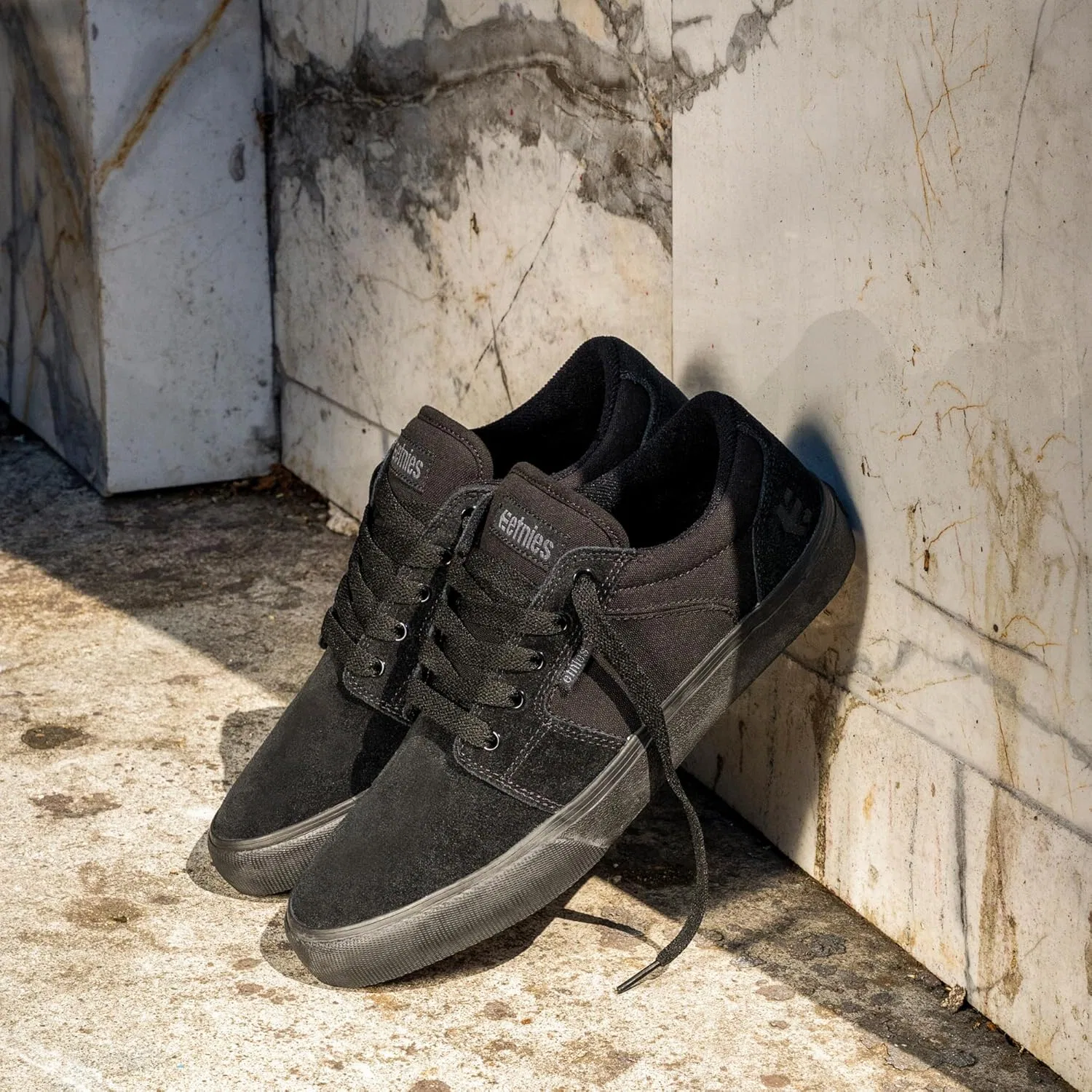 Кроссовки для скейтбординга Etnies Barge LS, Black/Black/Black — фото 3