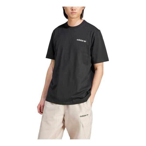 

Футболка graphic t-shirt asia sizing 'black' Adidas, черный