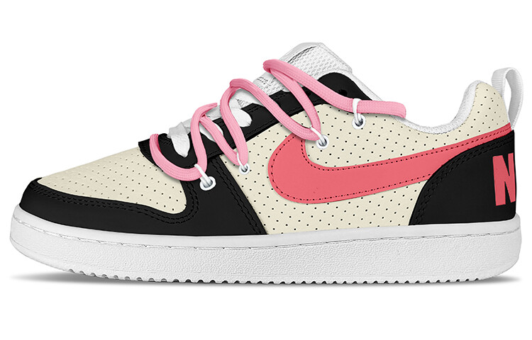 

Кроссовки Nike Skateboarding Shoes Women's Low-top Beige, черный