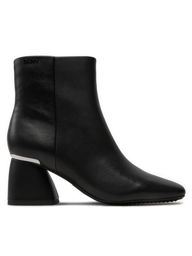 Ботильоны на блочном каблуке DKNY, черный