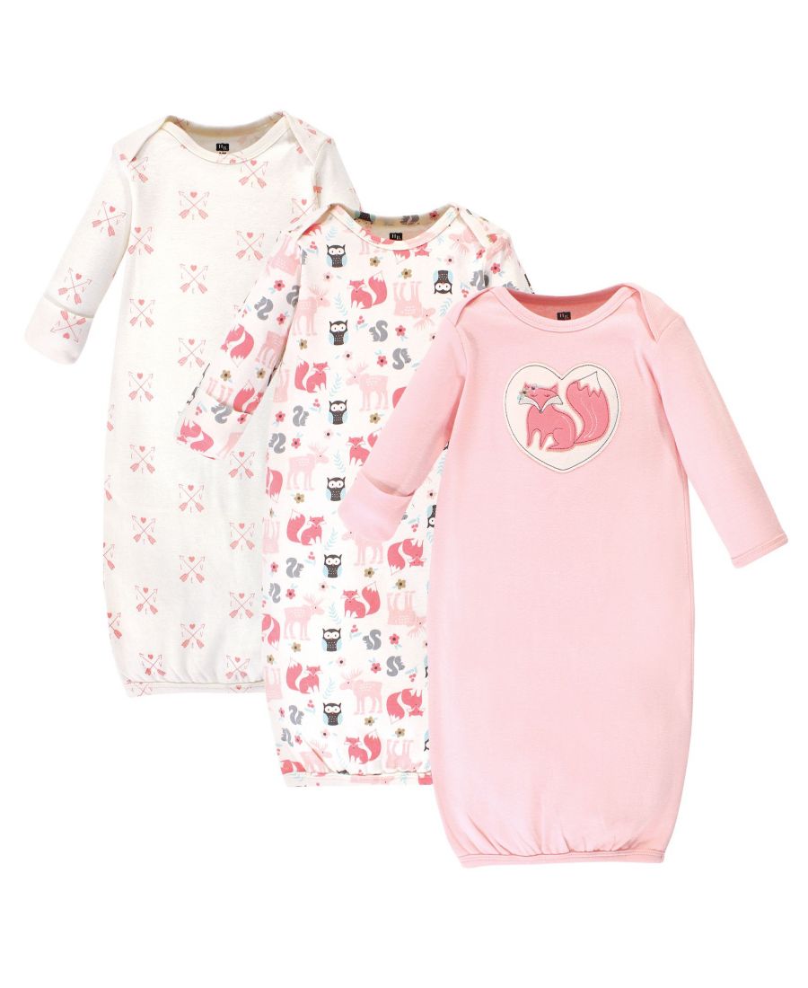 

Сверхмягкие хлопковые халаты Hudson Baby, Girl woodland