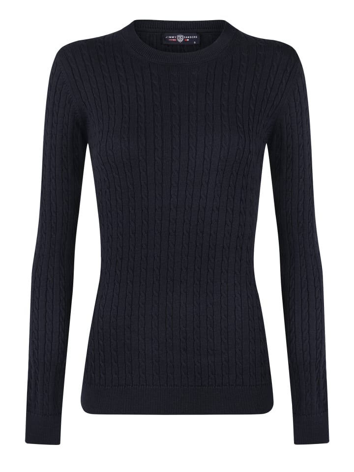 

JIMMY SANDERS Свитер темно-синего цвета