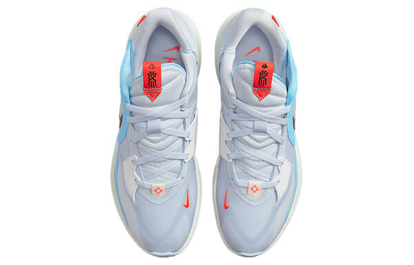 Кроссовки Nike Kyrie Low 5 'Football Grey', серый — фото 4