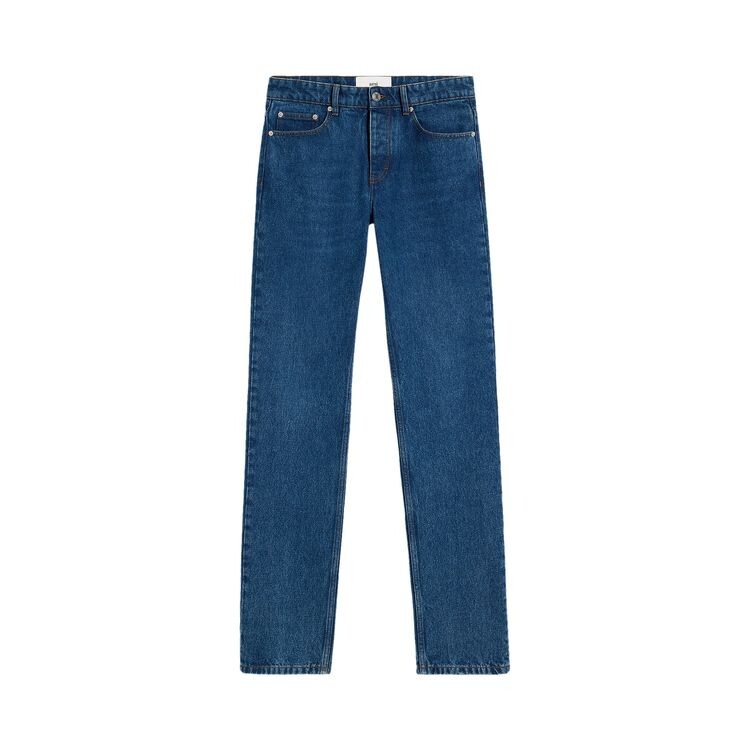 

Джинсы Ami Classic Fit Jean Used Blue, синий