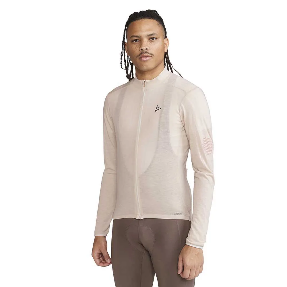 

Джерси с длинным рукавом Craft Core Bike Essence Wool, бежевый