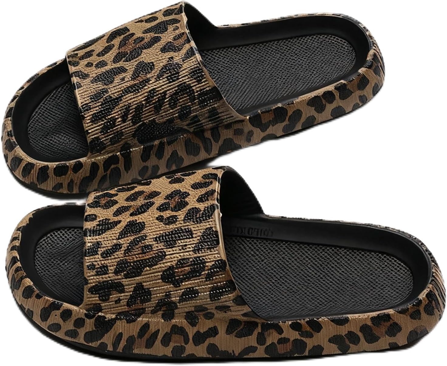 

Домашние тапочки с принтом в виде облаков для женщин и мужчин, тапочки для душа, сандалии, домашние шлепанцы с толстой нескользящей подошвой Xmistuo, черный