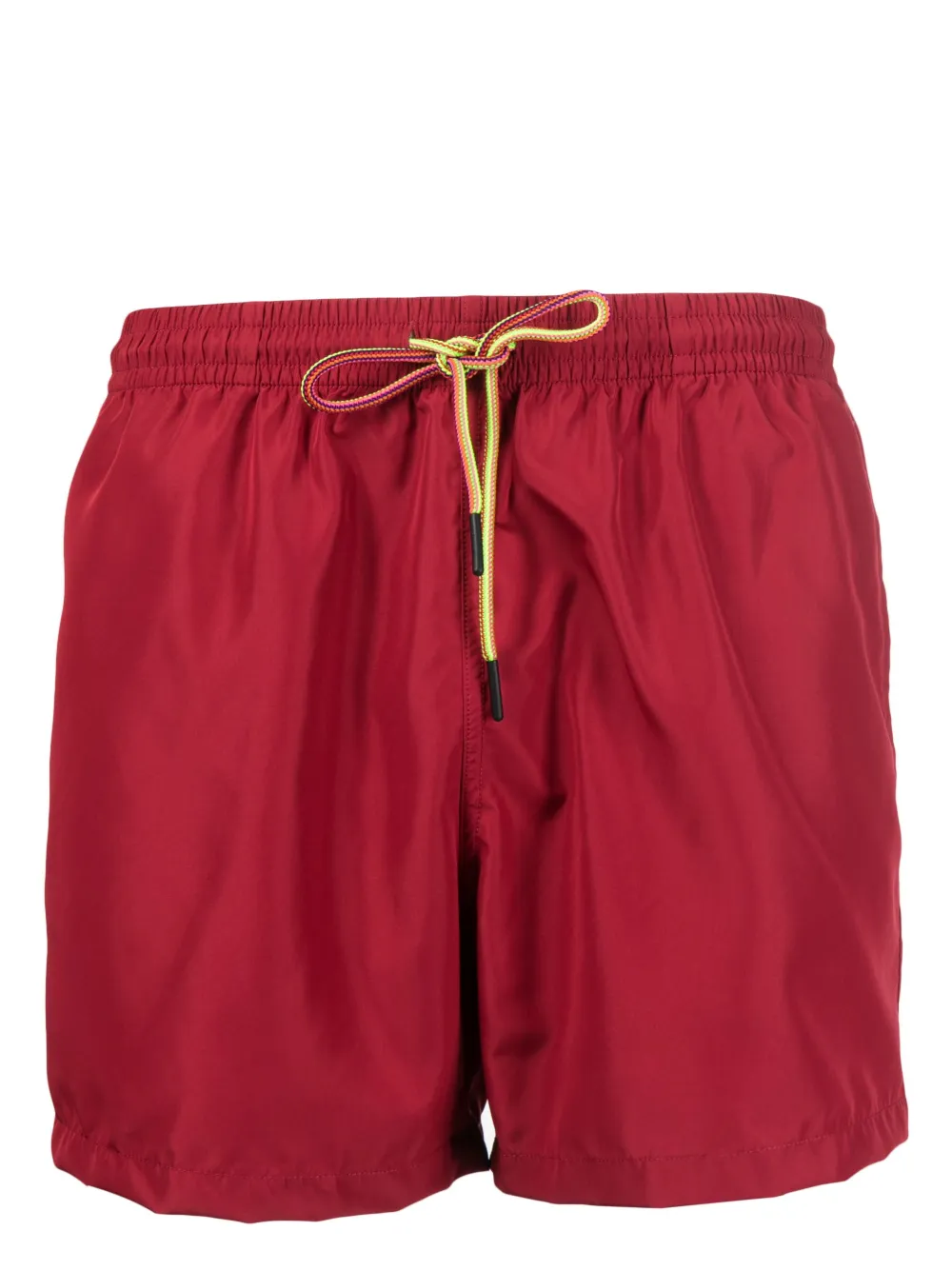 

Плавки-шорты с нашивкой-логотипом Nos Beachwear, красный