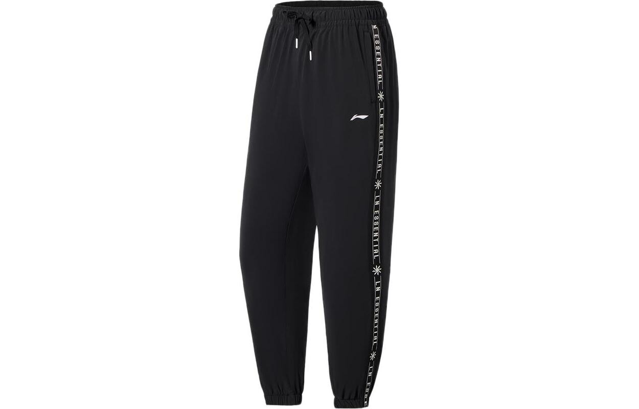 

Трикотажные спортивные штаны Fitness Series женские черные Lining