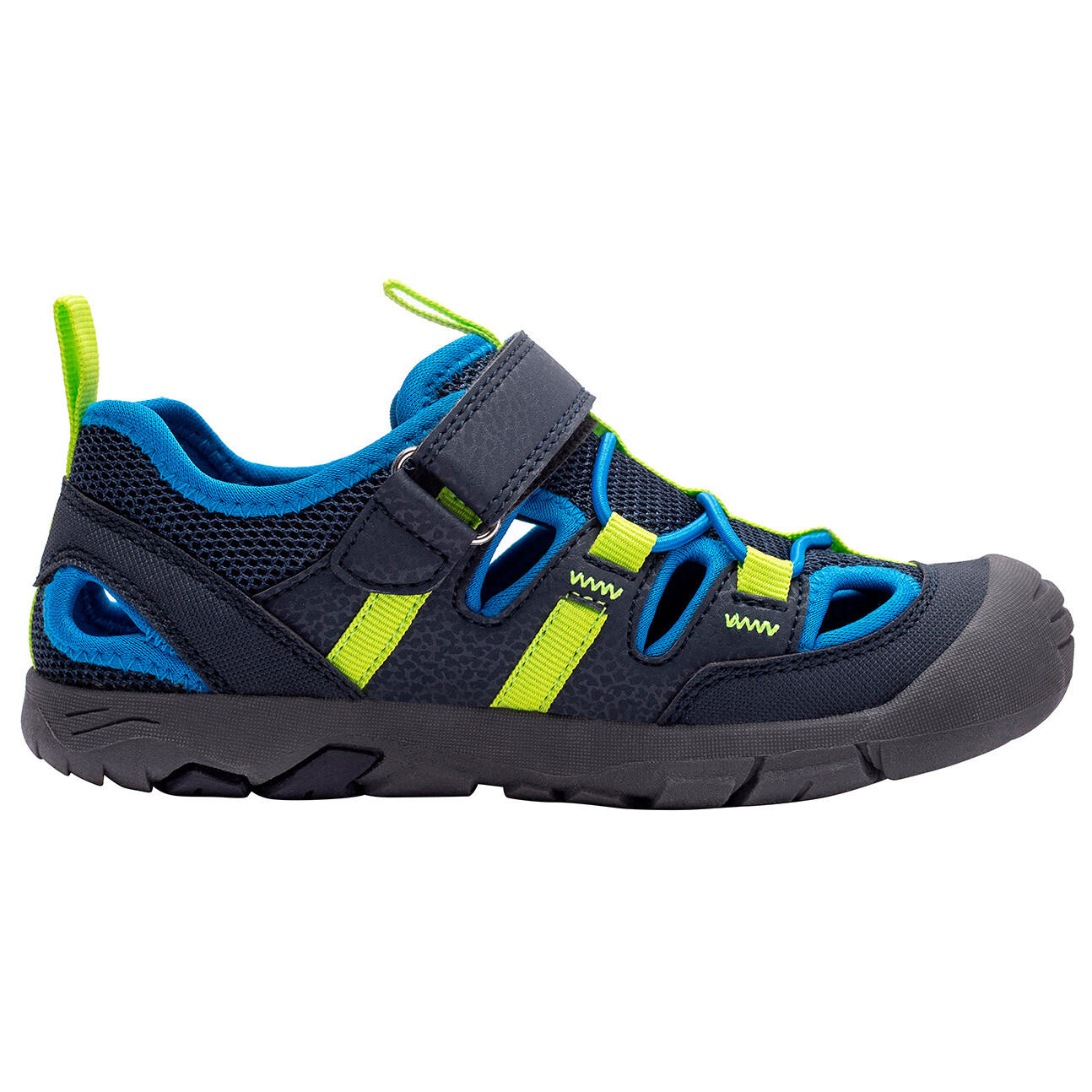 

Сандалии Trollkids Kid's Kroksand Sandal, цвет Navy/Lime