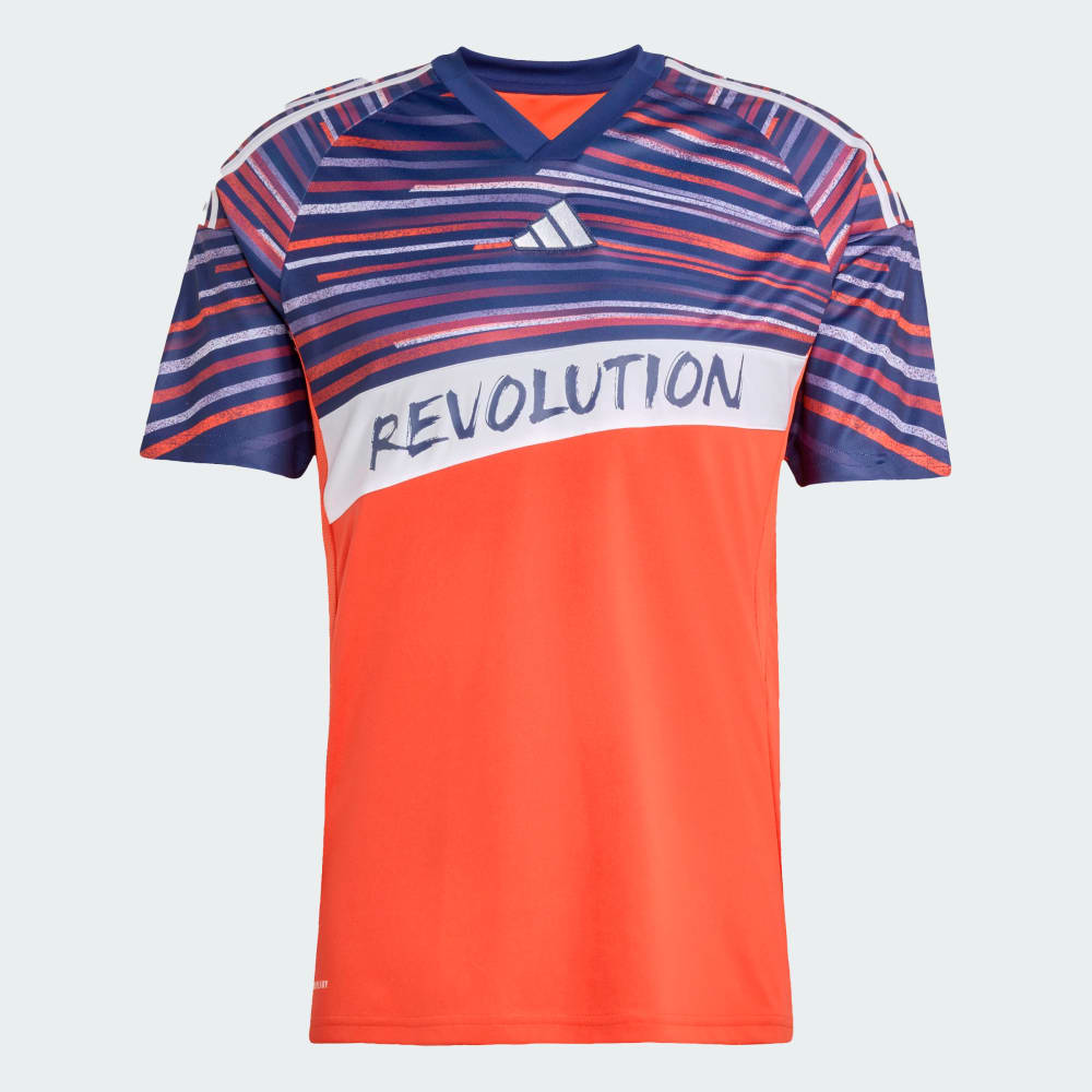 

Джерси Adidas New England Revolution 2025 Archive Jersey, цвет Bright Red/Mls-Ner-Ne2