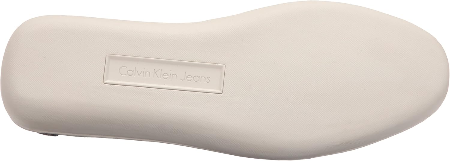 Мужские слипоны CK Jeans из калико и замши Calvin Klein, темно-серый — фото 4