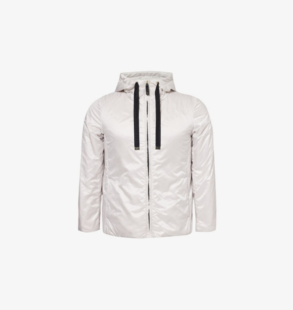 

Легкая куртка Greenh с капюшоном и завязками Max Mara Cube, серый