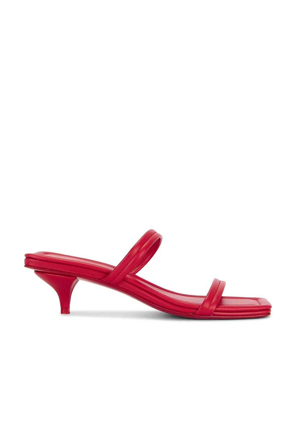 Изящные босоножки на тонком каблуке Kitten Heel St. Agni, Rosso