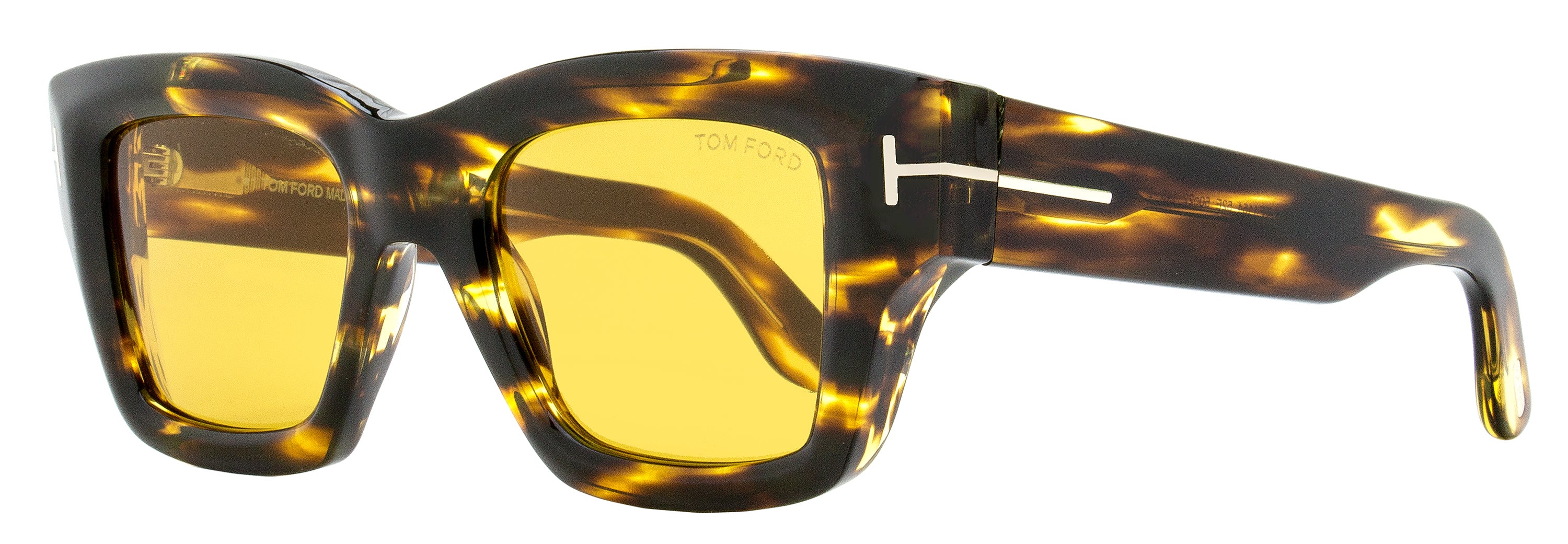 

Мужские солнцезащитные очки Tom Ford Ilias TF1154 52E Dark Havana 50 мм