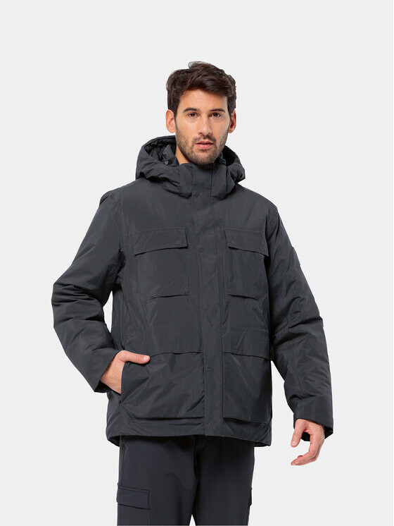 

Зимняя куртка стандартного кроя Jack Wolfskin, черный