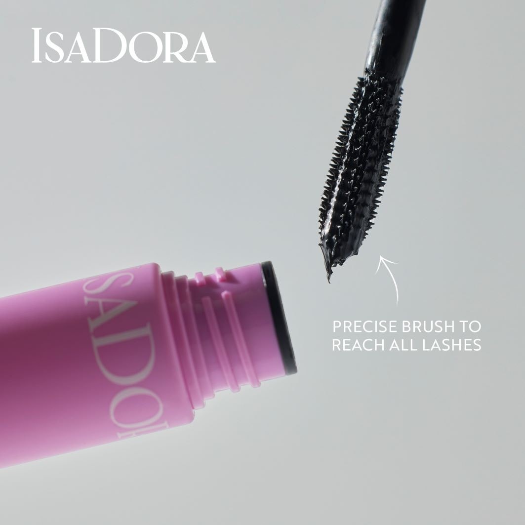 Тушь для ресниц the 10 sec high impact length & lift mascara Isadora, black — фото 3